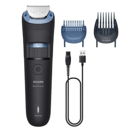 Philips Beard Trimmer 3000 Series BT3665 15 Aparador de barba com lâminas totalmente em metal