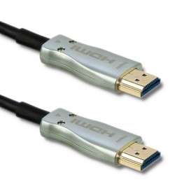 Qoltec HDMI cable v2.0 A male | A male | AOC | 10m