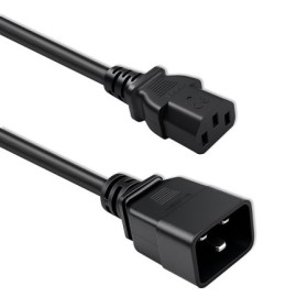 Qoltec Power extension cable IEC C20/C13 | 3x1.5mm² | 1.2m
