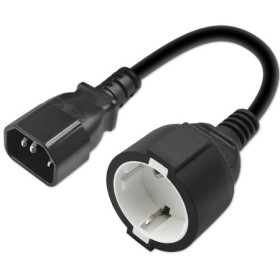 Qoltec Adapter IEC 320 C14/ SCHUKO 0.15M | 3x1.5mm2