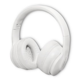 Qoltec Soundmasters wireless headphones with microphone | BT 5.0 AB| White