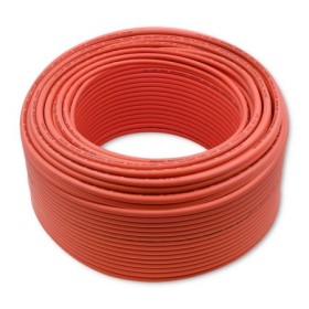 Qoltec Photovoltaic solar cable | 4mm² |  100m | red