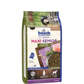 Bosch Hundefutter Maxi Senior Geflügel, 1er Pack (1 x 12.5 kg) 12,5 kg Aves, Arroz
