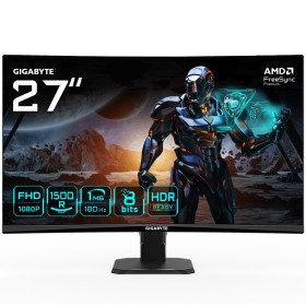 GIGABYTE GS27FC monitor de ecrã 68,6 cm (27") 1920 x 1080 pixels Full HD LED Preto