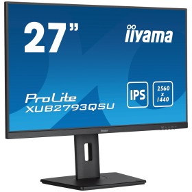 iiyama XUB2793QSU-B7 monitor de ecrã 68,6 cm (27") 2560 x 1440 pixels Quad HD LED Preto