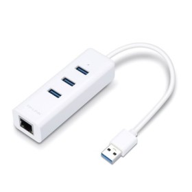 Adaptador Usb3.0 TP Link  Rede RJ45 GigaBit e HUB 3 Portas