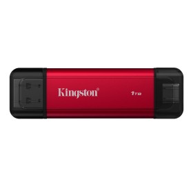Kingston Technology Dual Portable 1 TB USB Type-A   USB Type-C 3.2 Gen 2 (3.1 Gen 2) Preto, Vermelho